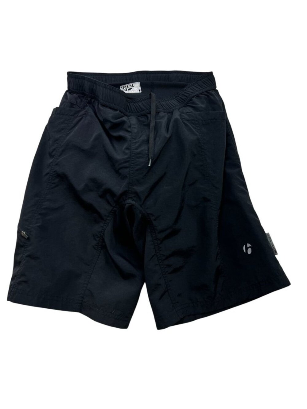 Bontrager womens Drawstring Padded Athletic Performance Bike Shorts Medium Black